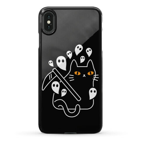 Nine Lives Reaper Cat Phone Case